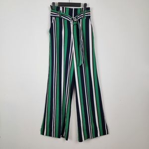 ❤️ 7th Avenue design studio New York & Company wide leg pants trousers size 4